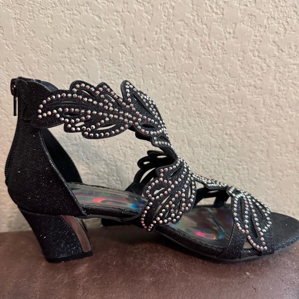 NIB Enzo Romeo Rhinestone Gladiator Heels - Picture 11 of 15